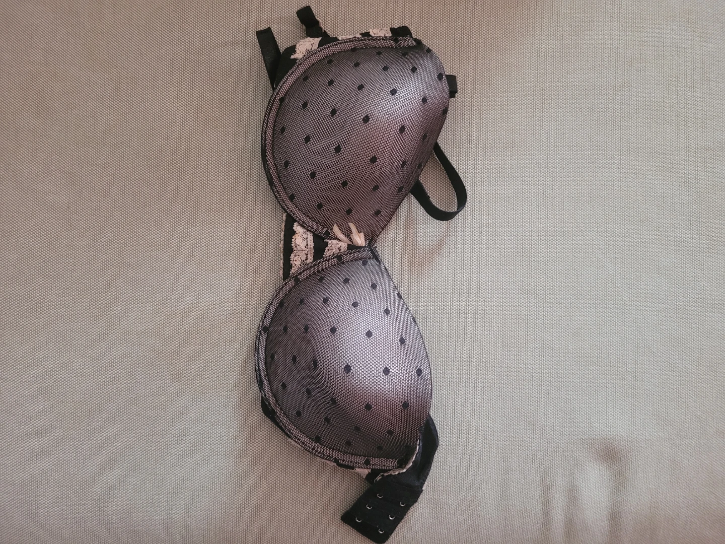 Polka dot bra