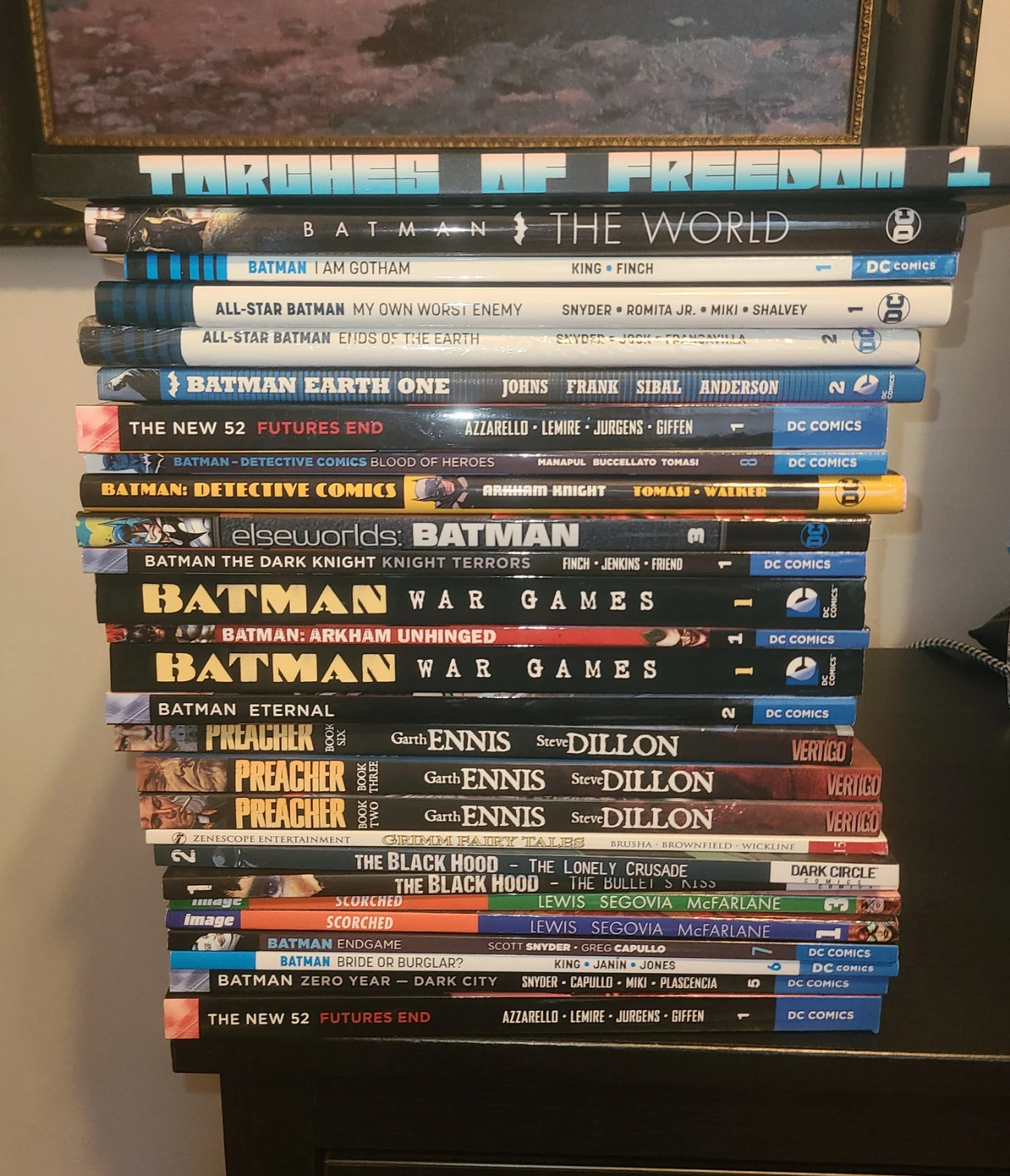 Large Collection of DC, Marvel, and Various Graphic Novels - photo 3