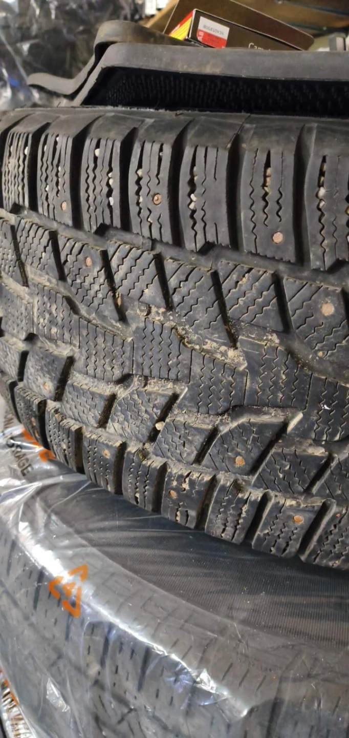 MOPAR STEELIES WITH COOPER STUDDED WINTER TIRES - photo 3