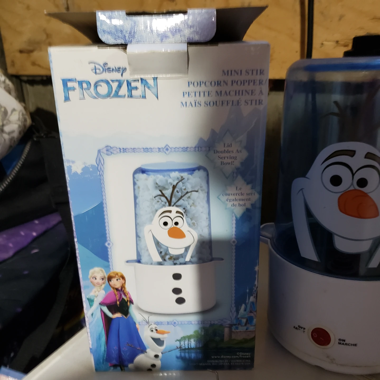 Disney Frozen Olaf Mini Stir Popcorn Popper