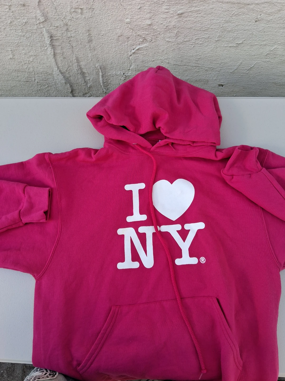 I Love NY Pink Hoodie