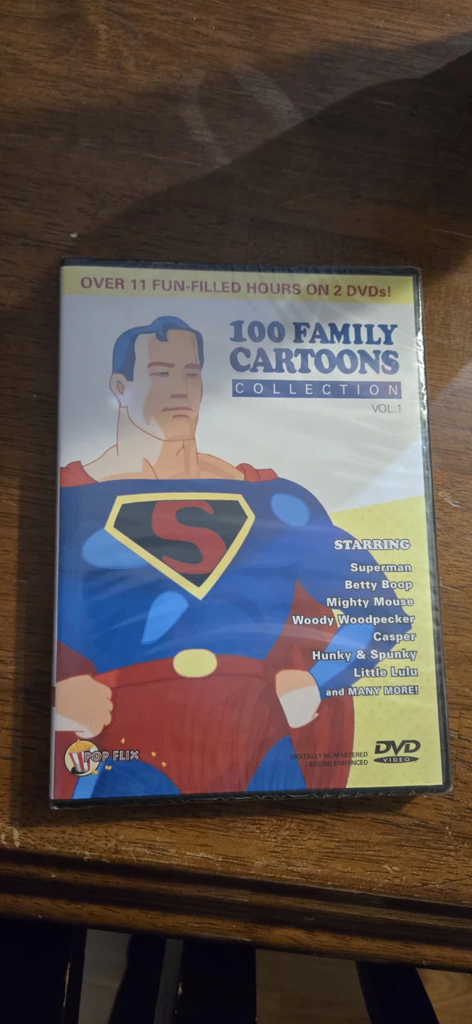 100 Family Cartoons Collection Vol. 1 DVD