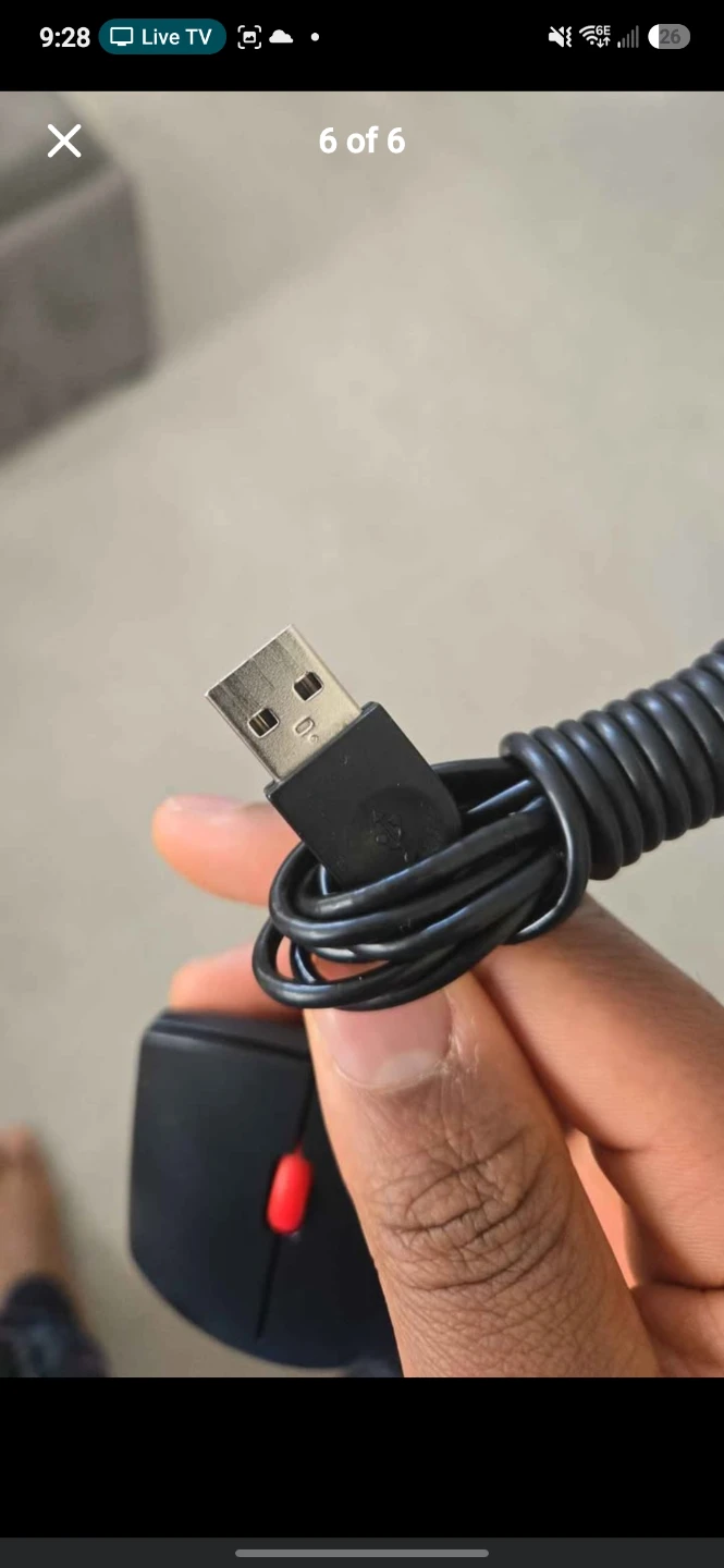 Lenovo Wired Keyboard and Mouse Combo - photo 5