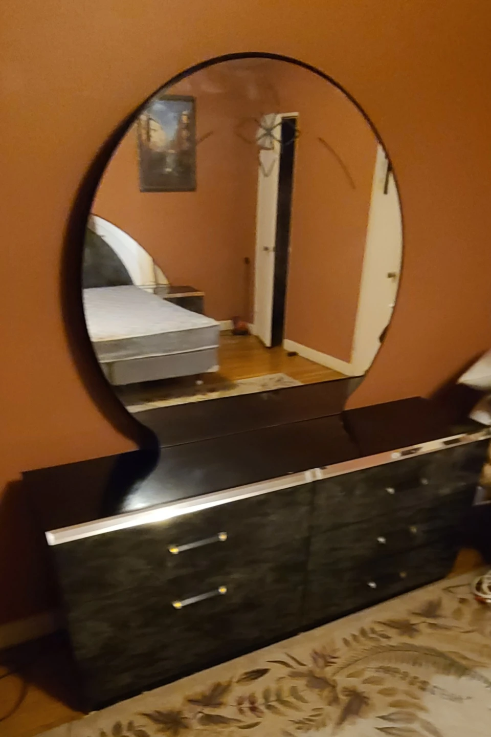 Modern Bedroom Set with Bed Frame and Dresser - photo 3