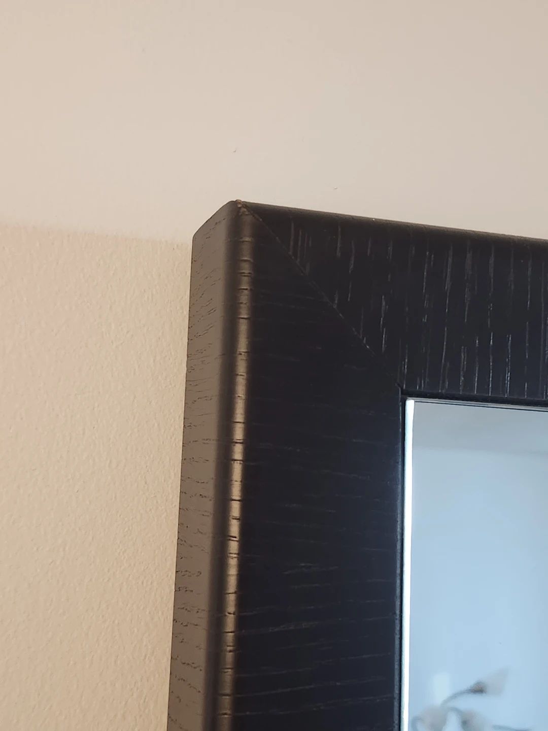 Large Black Framed Mirror – 130 × 110 cm (51" × 43") - photo 5