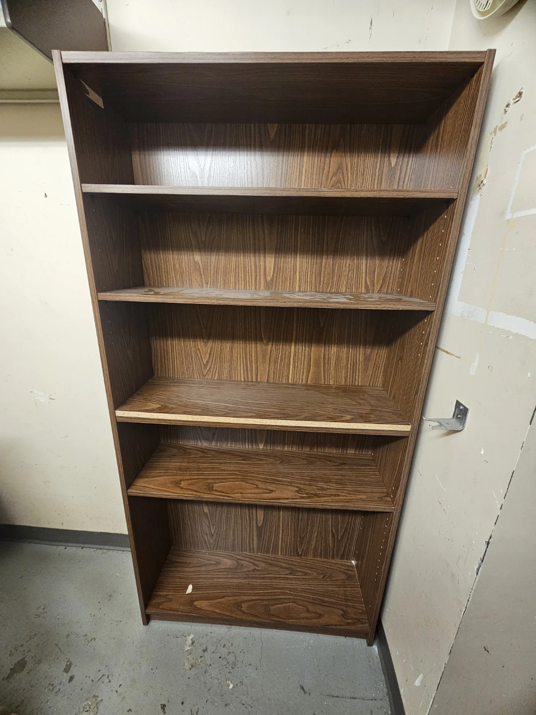 Tall Wooden Bookshelf