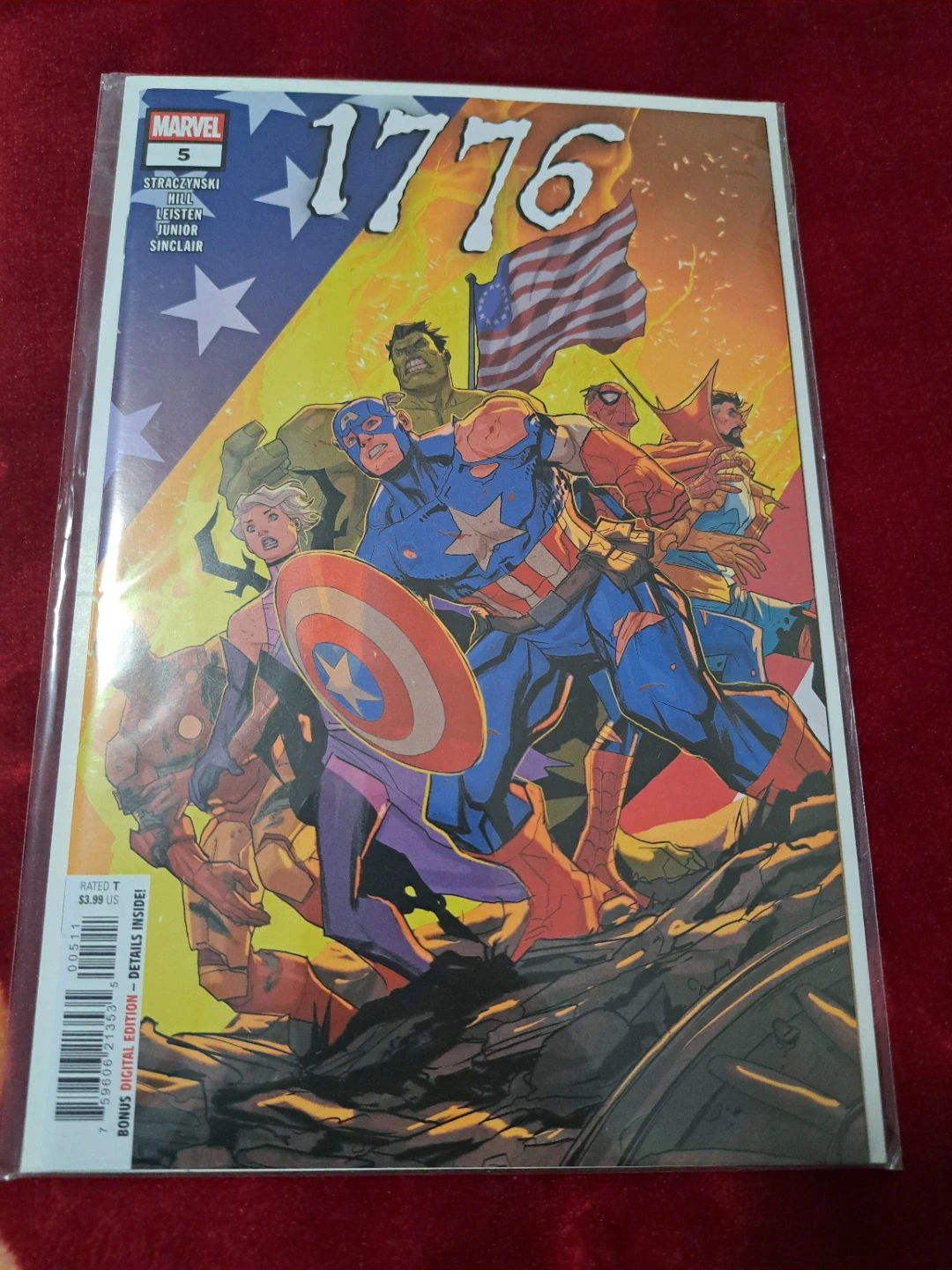 Marvel 1776 Comic Book Set, Issues 1-5 - photo 5