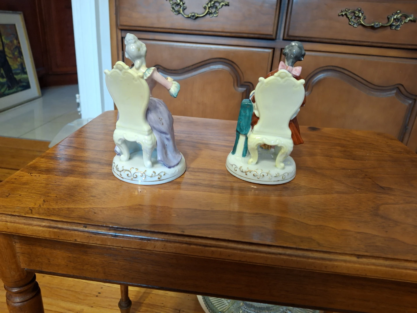 Vintage Porcelain Couple Figurines - photo 3