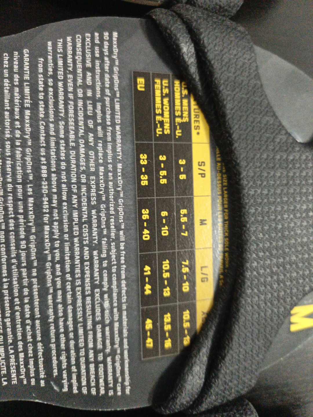 MaxxDry GripOns ice cleats - photo 3