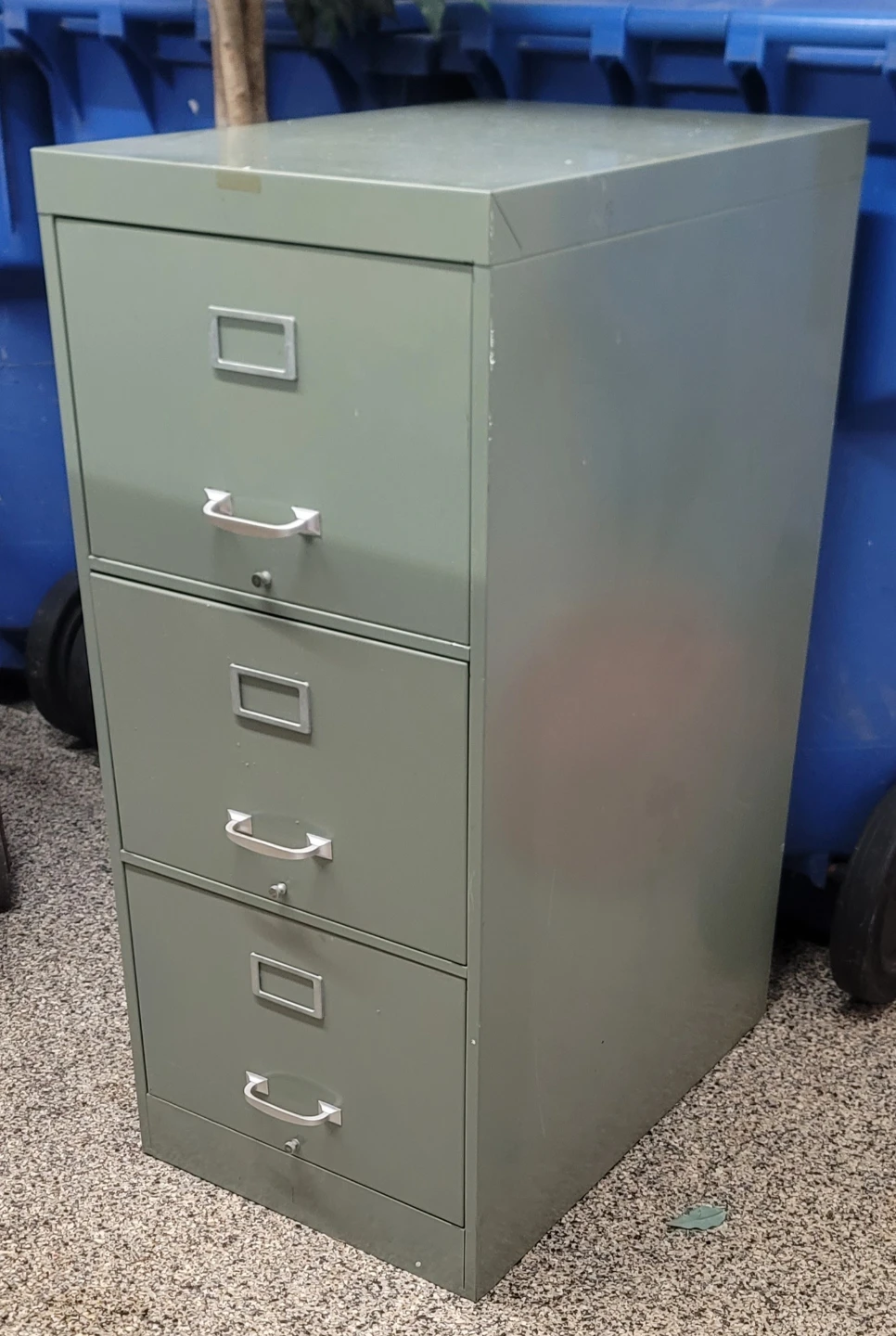 3-Drawer Metal Filing Cabinet