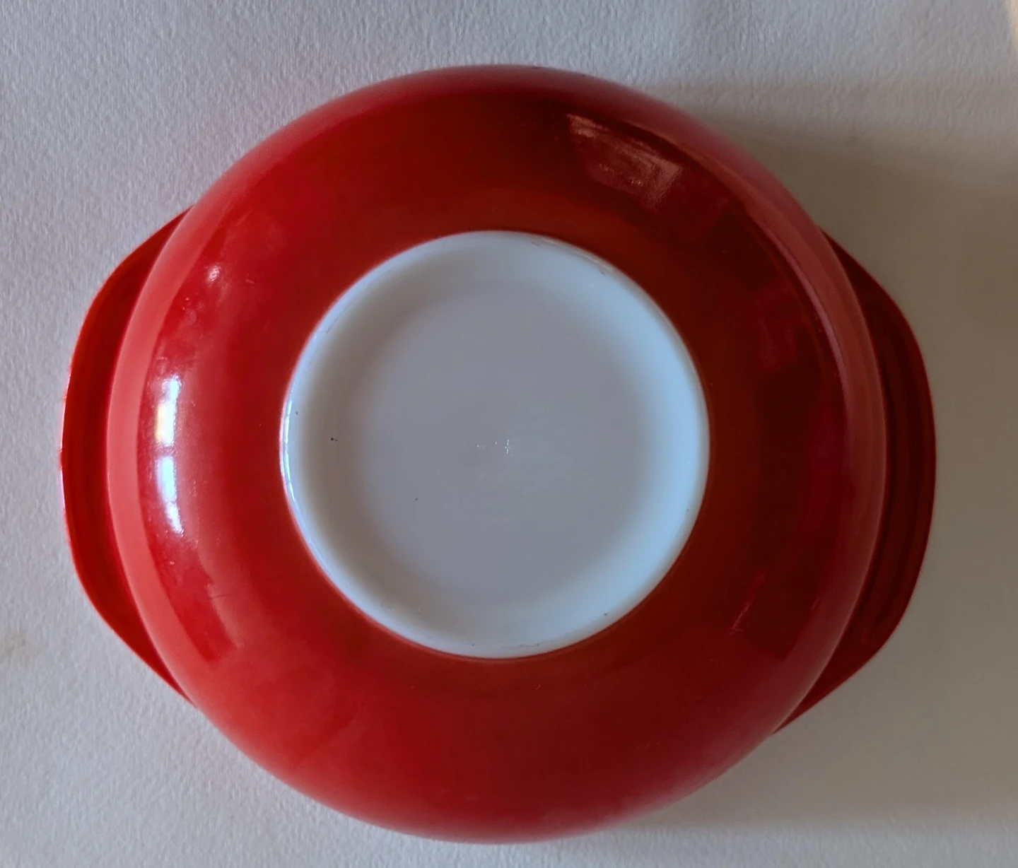 Vintage Pyrex Red Casserole Dish 2 Qt - photo 2