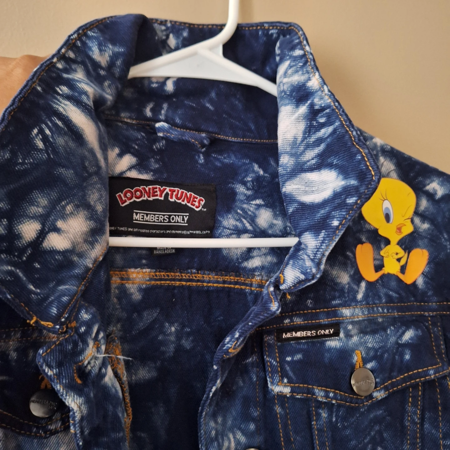 Looney Tunes Members Only Denim Jacket - photo 3