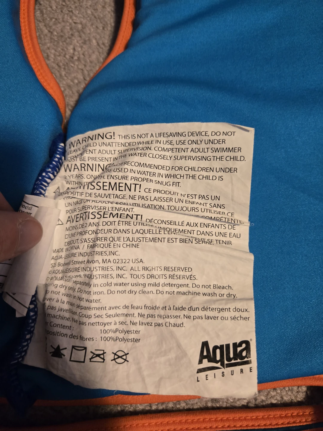 SwimSchool Children's Swim Vest - photo 2