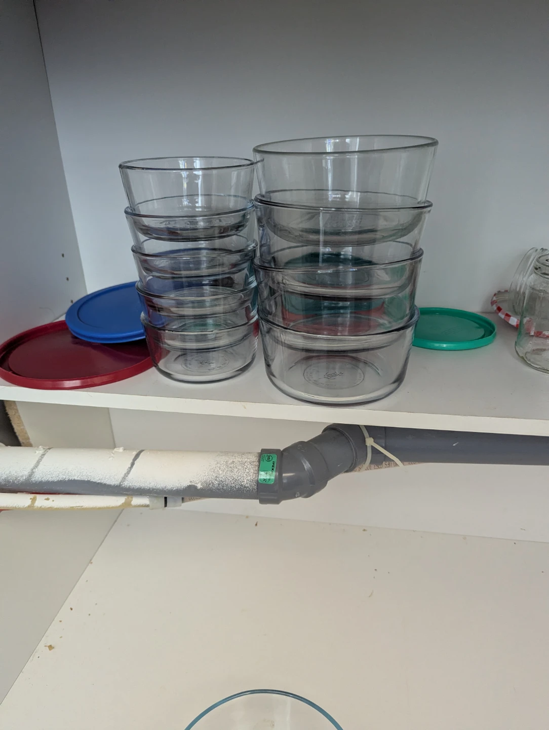 Anchor Hocking Glass Storage Bowls