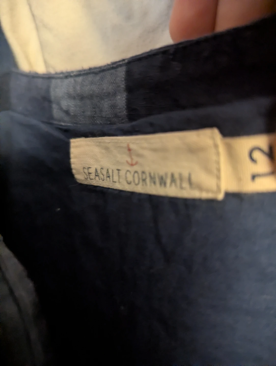 Seasalt Cornwall Blue Check Jumpsuit - photo 2