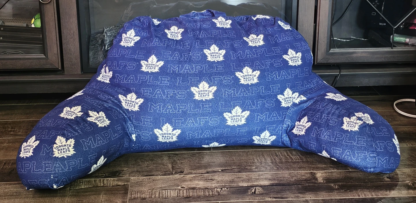 Toronto Maple Leafs Bedrest Pillow