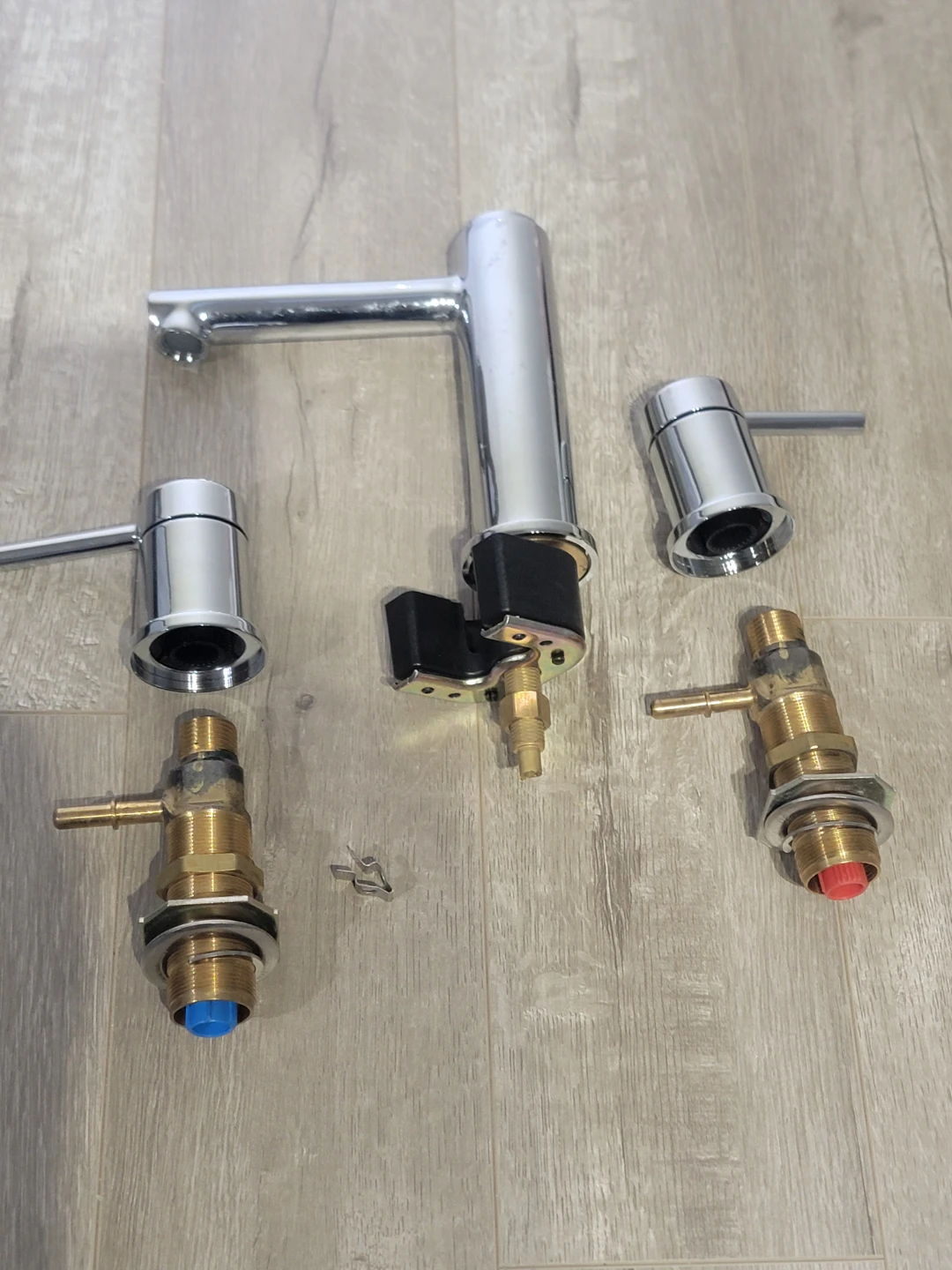 Moen Three-Piece Widespread Bathroom Faucet