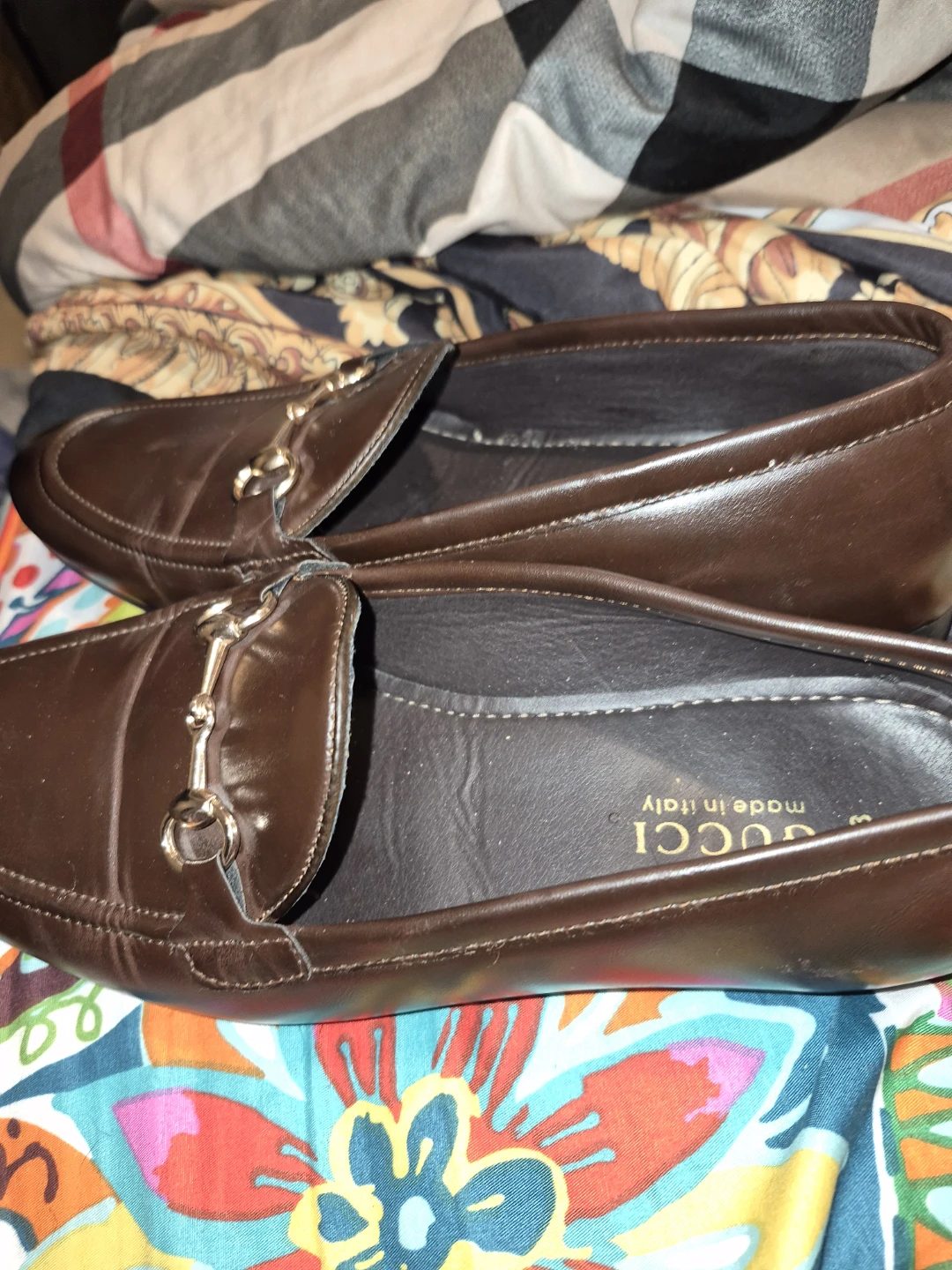 Gucci Brown Leather Horsebit Loafers - photo 2