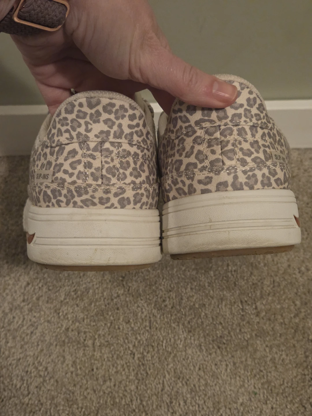 Skechers Slip-ins Leopard Print Sneakers - photo 2