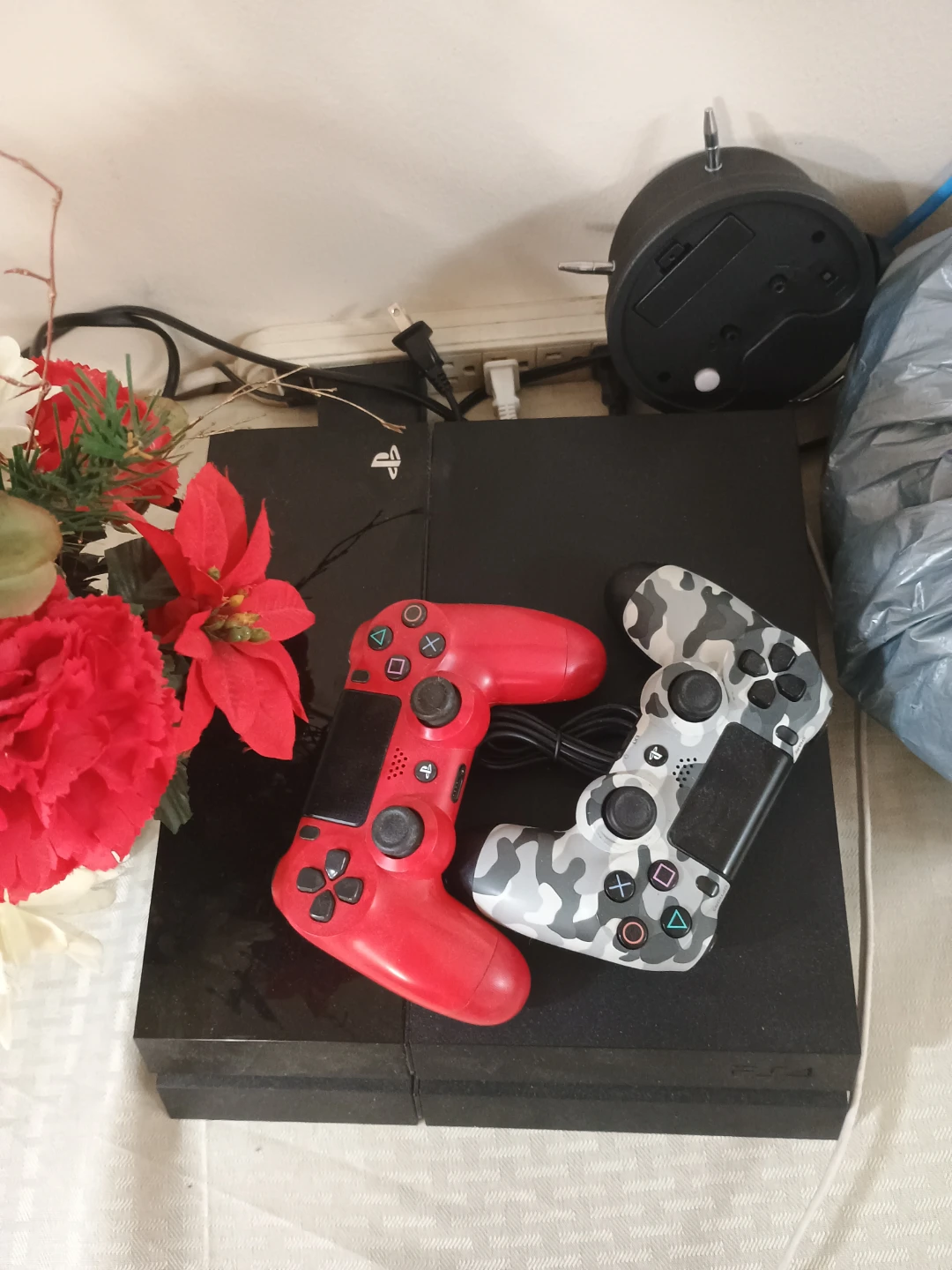 Sony PlayStation 4 with Two Controllers