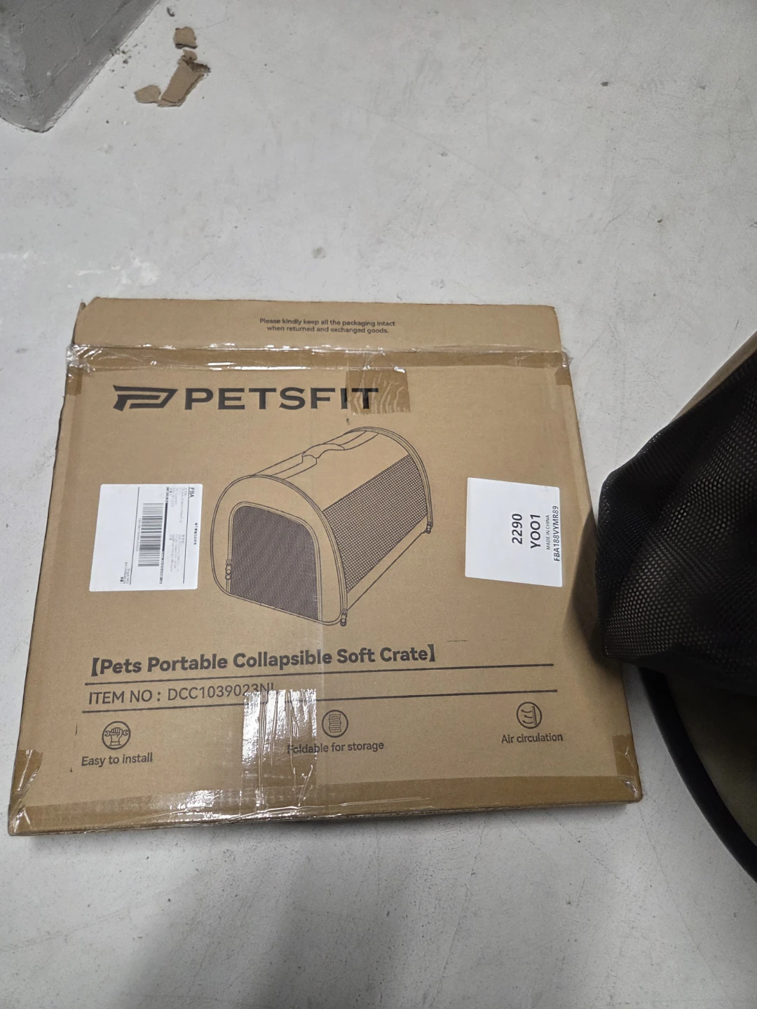 Petsfit Portable Collapsible Soft Pet Crate - photo 4