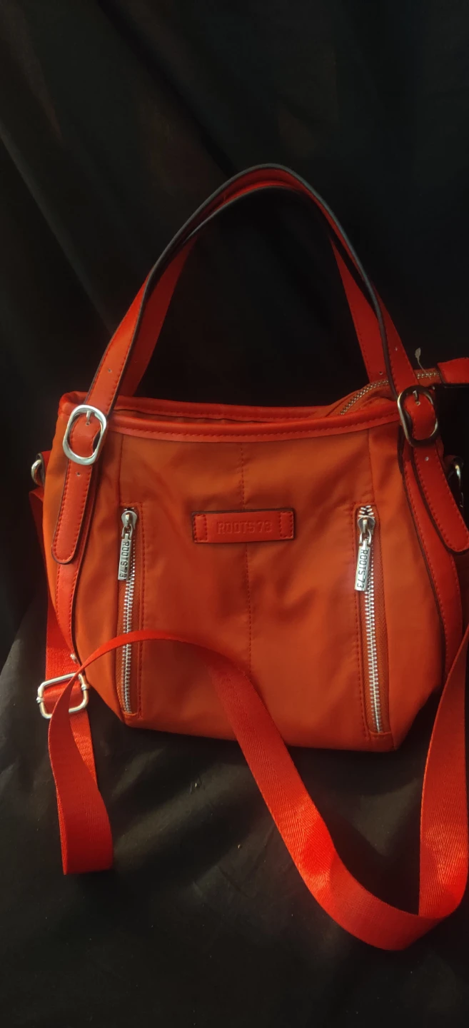 Roots 73  Red Crossbody Bag