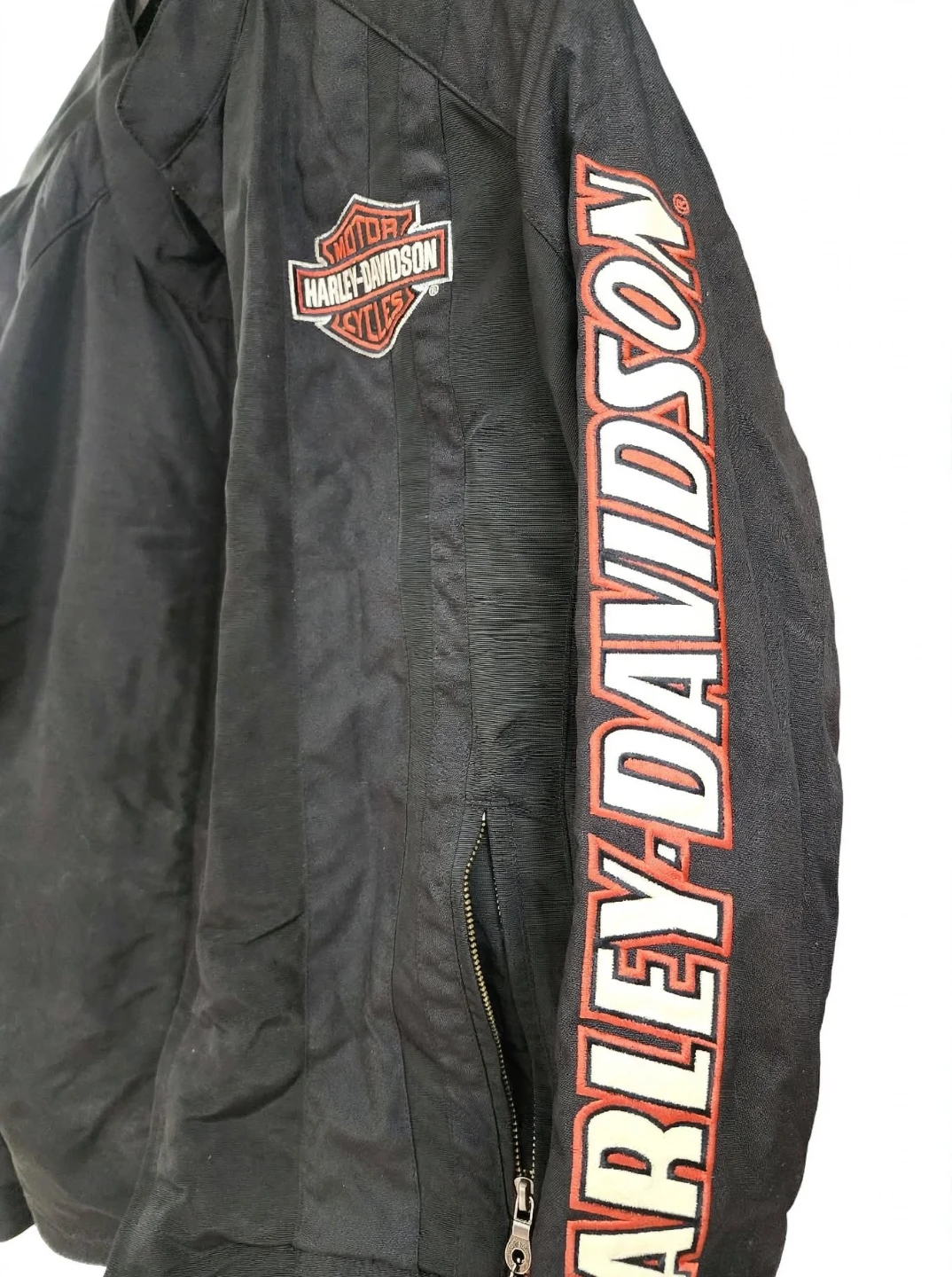 Harley-Davidson Black Textile Riding Jacket - photo 2
