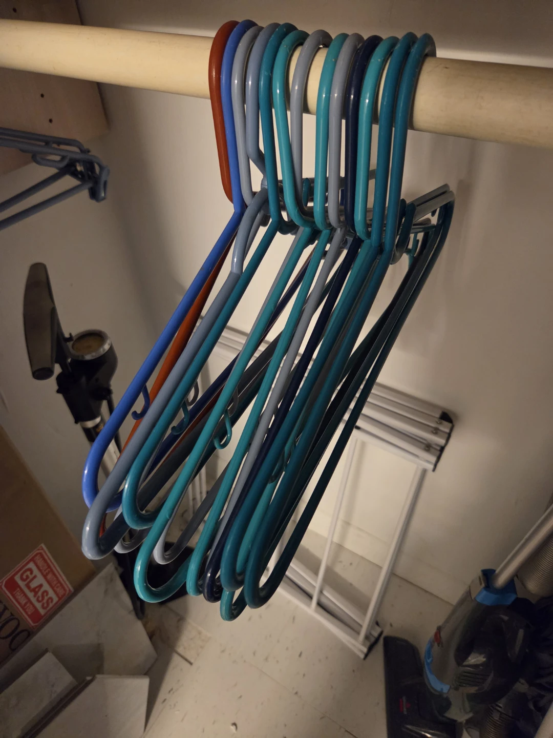 Free Set of 13 Assorted Colored Hangers
