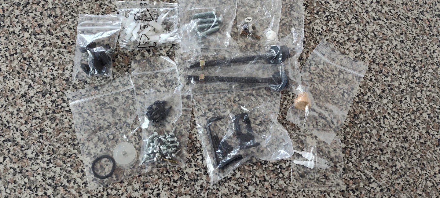 Assorted Furniture Hardware and Fasteners