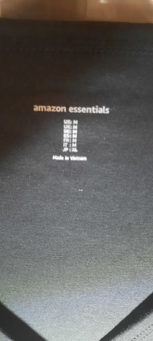 New Women's Amazon Essentials Black Henley Shirt Medium - photo 2