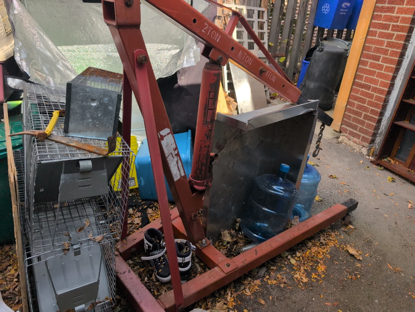 2 Ton Hydraulic Engine Hoist