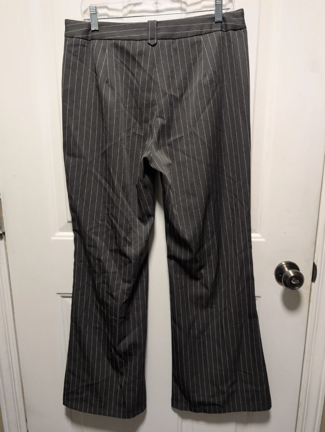 Grey Pinstripe Trousers - photo 4