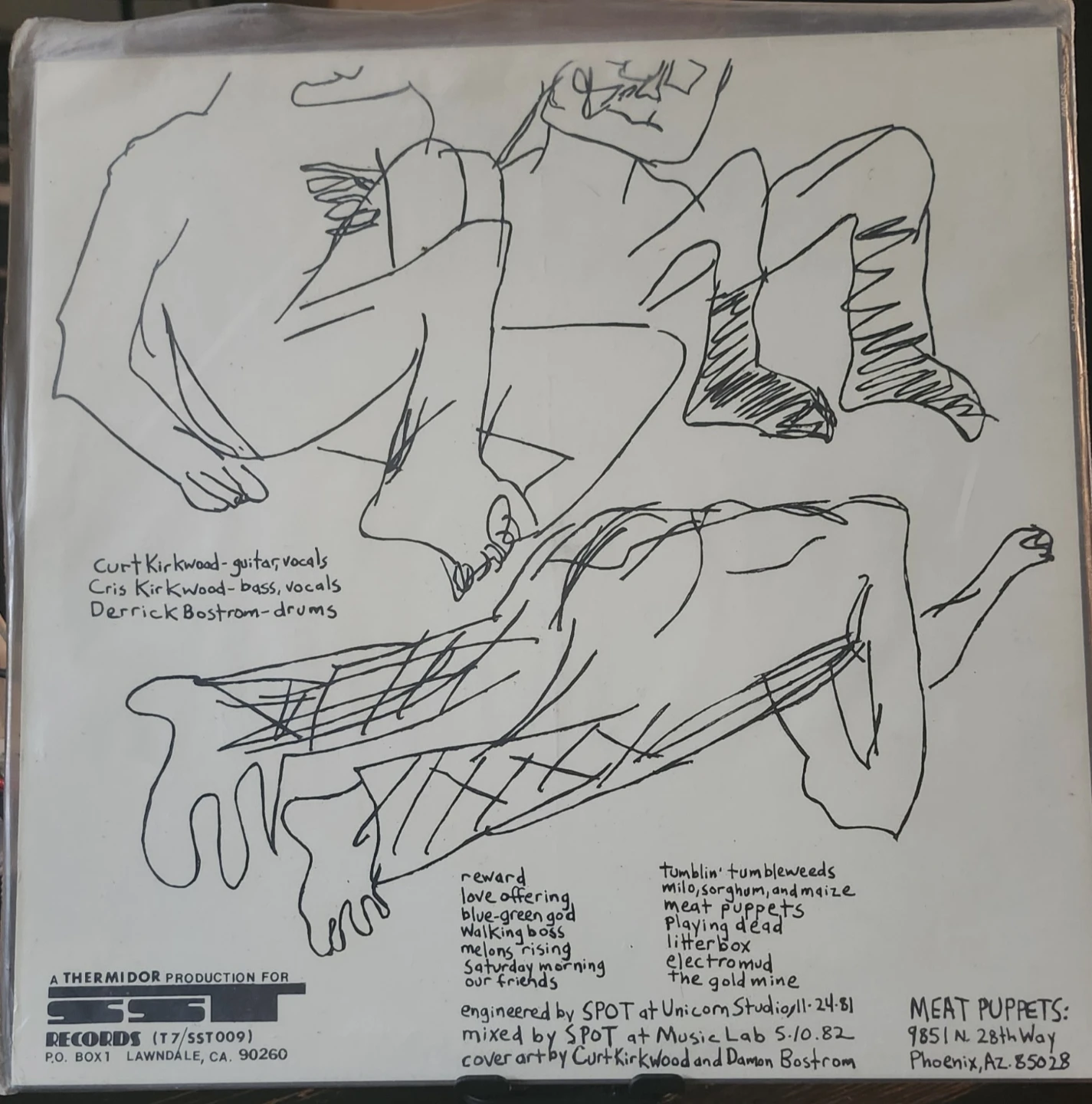 Meat Puppets Self-Titled Vinyl Record - photo 2