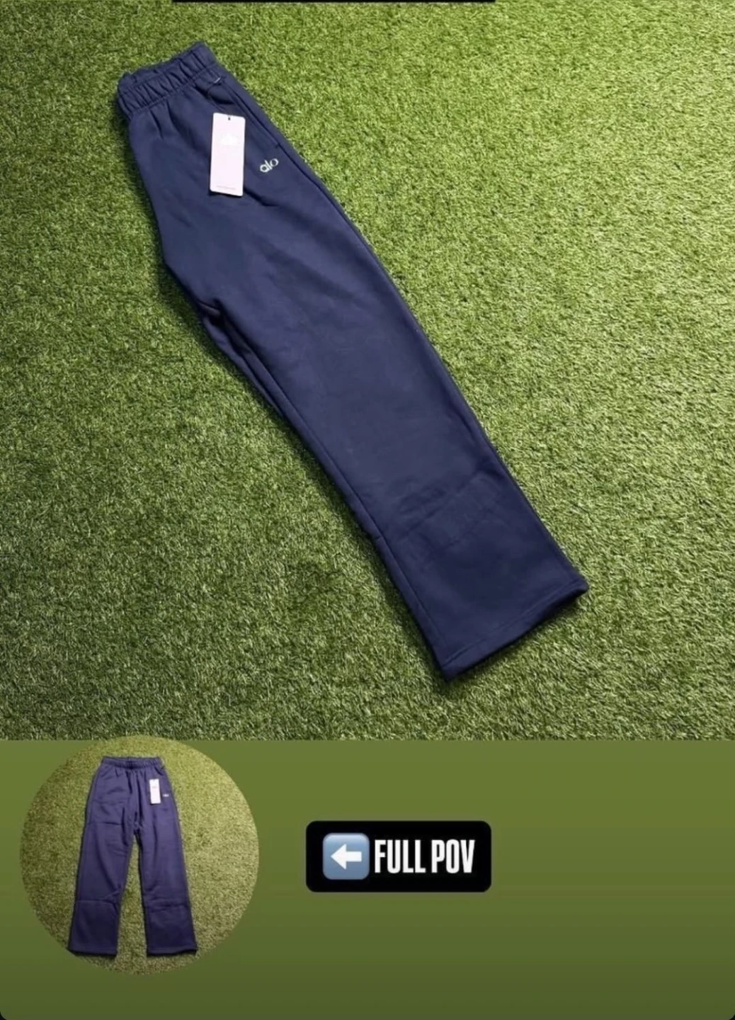 Alo Yoga Navy Sweatpants