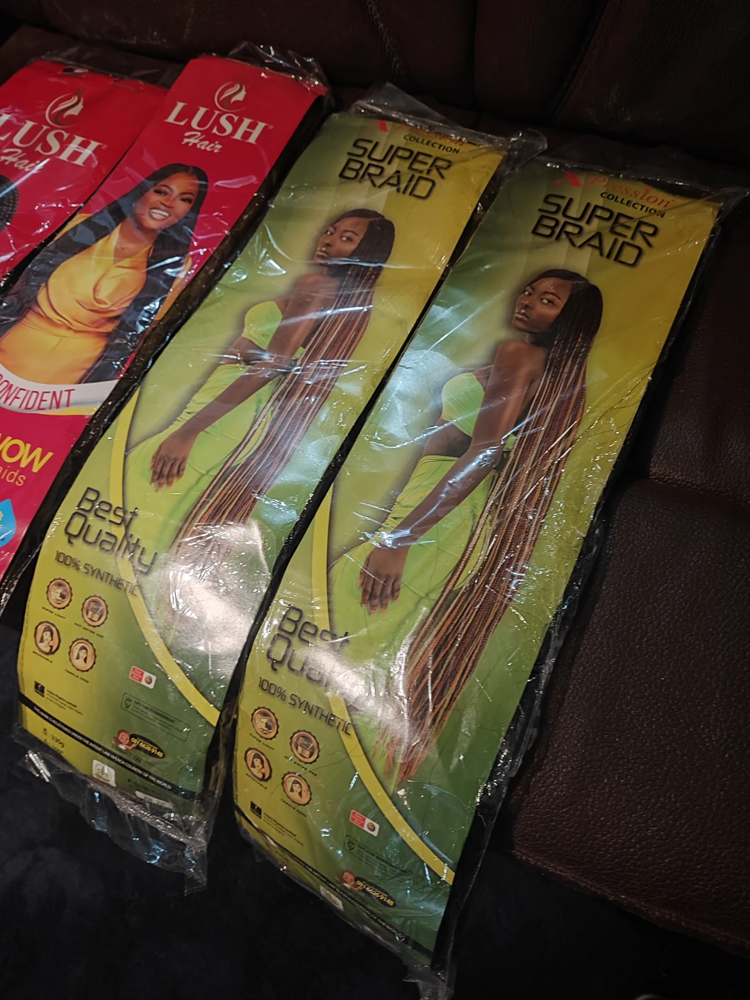 Lush Hair and X-Pression Synthetic Braiding Hair - photo 2