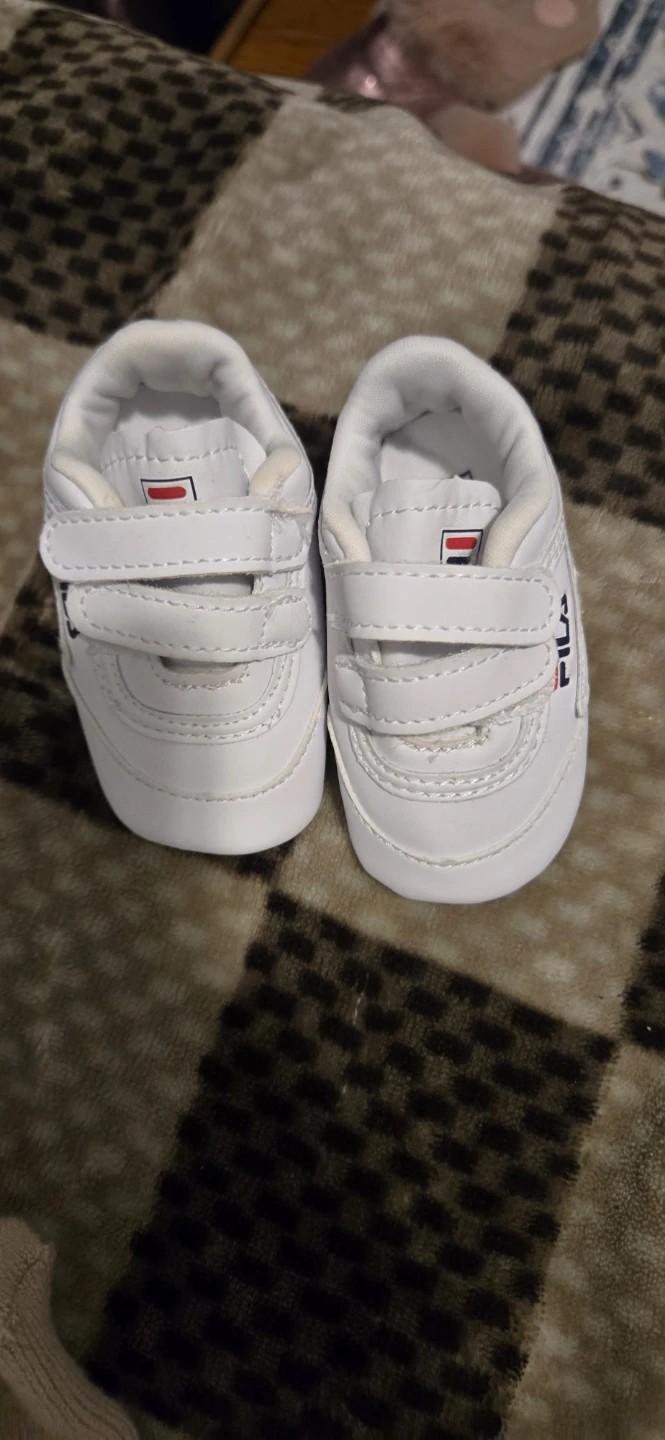 Fila White Infant Shoes Size US 1 - photo 2