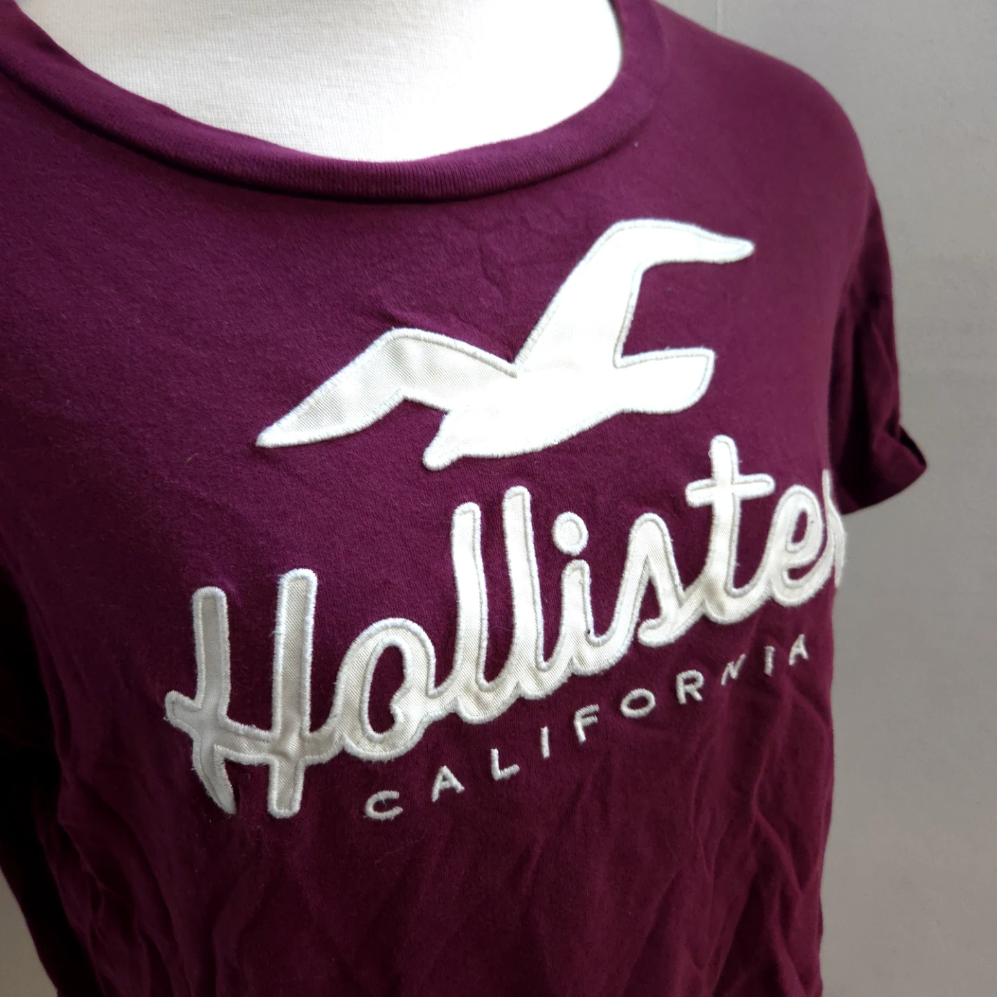 Hollister Burgundy T-Shirt - photo 4