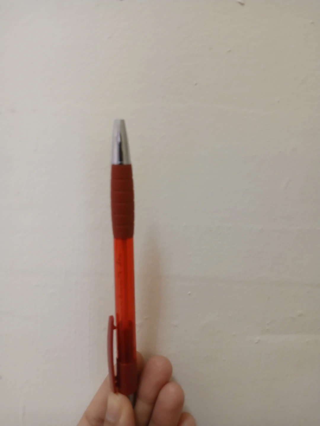 Red ballpoint pen