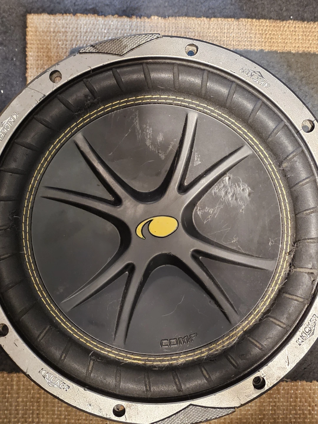 Kicker Comp 10-inch 4-ohm Subwoofer