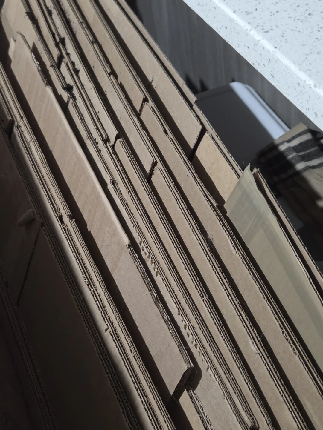Assorted cardboard moving boxes - photo 3