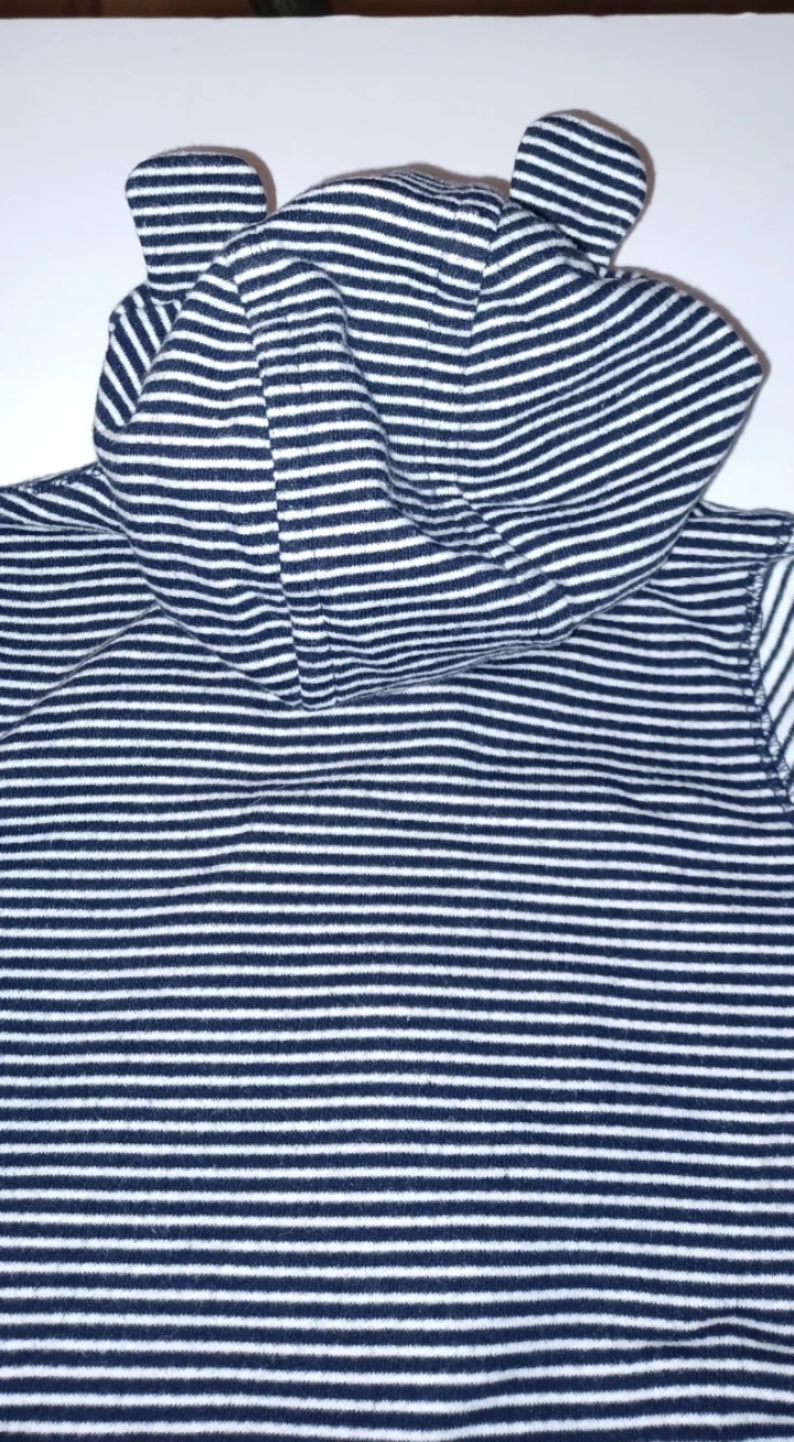Baby Gap Striped Zip-Up Hoodie - photo 4