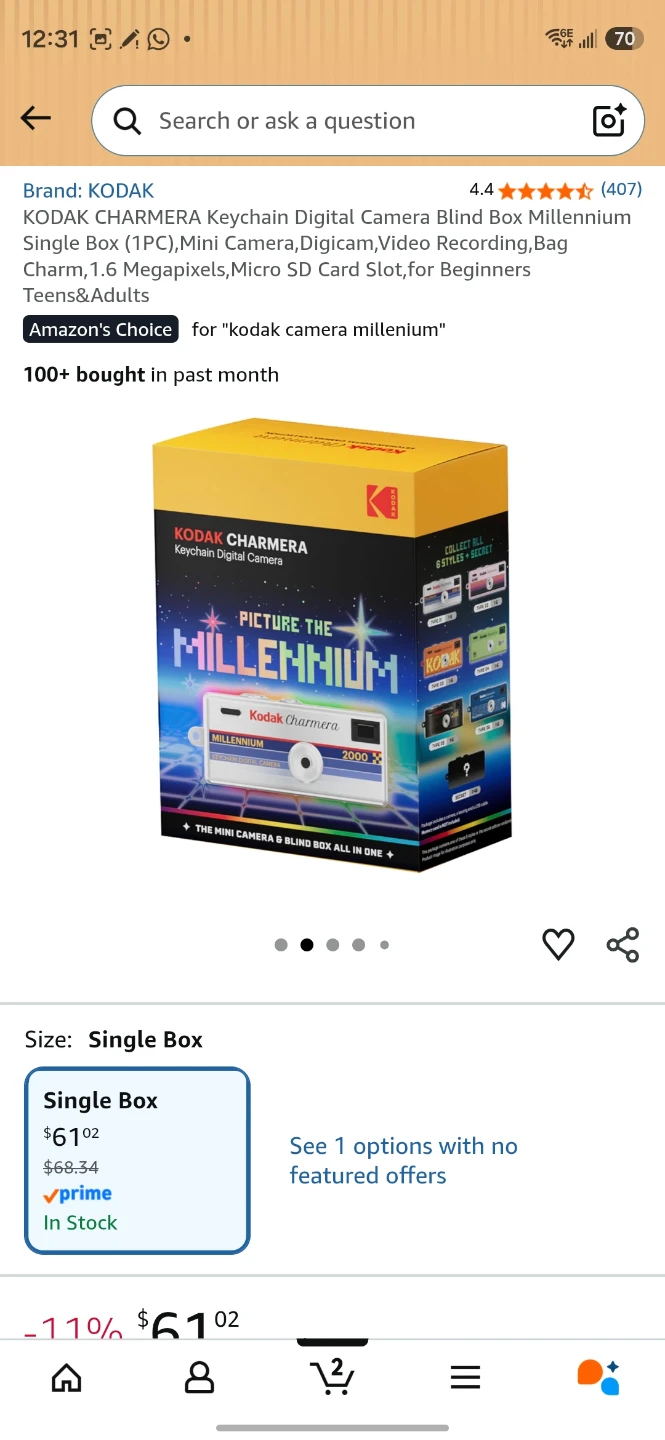 Kodak Charmera Millennium (Blind Box / Surprise Colors) - photo 3