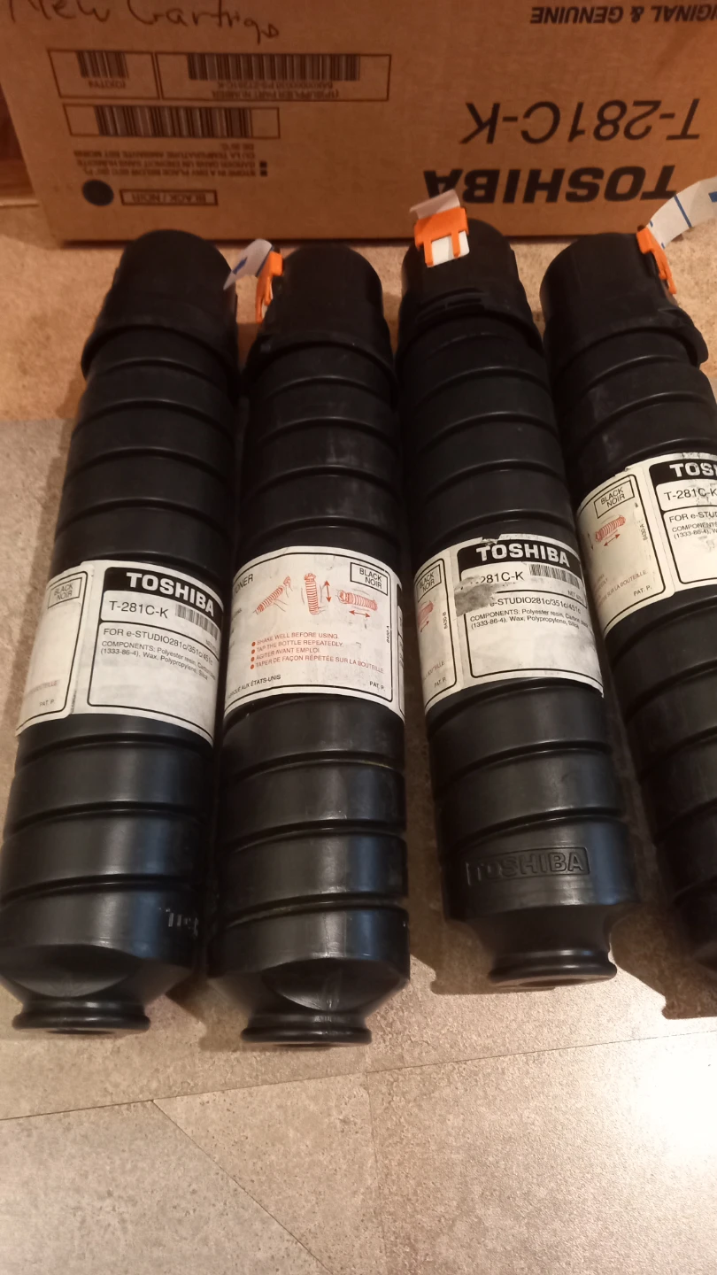 Toshiba T-281 Toner Cartridge Assortment - photo 2