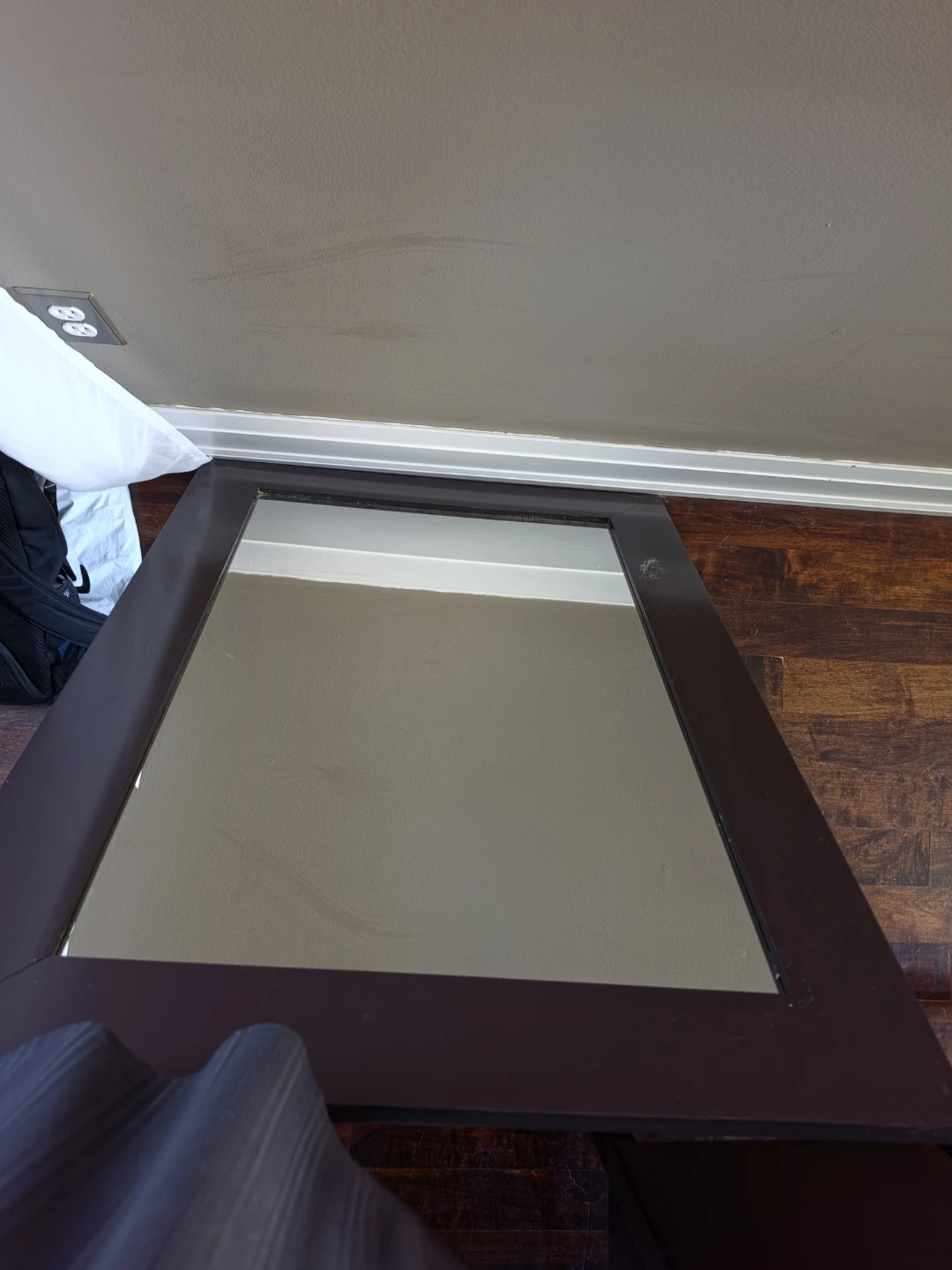 Dark Brown Wall Mirror
