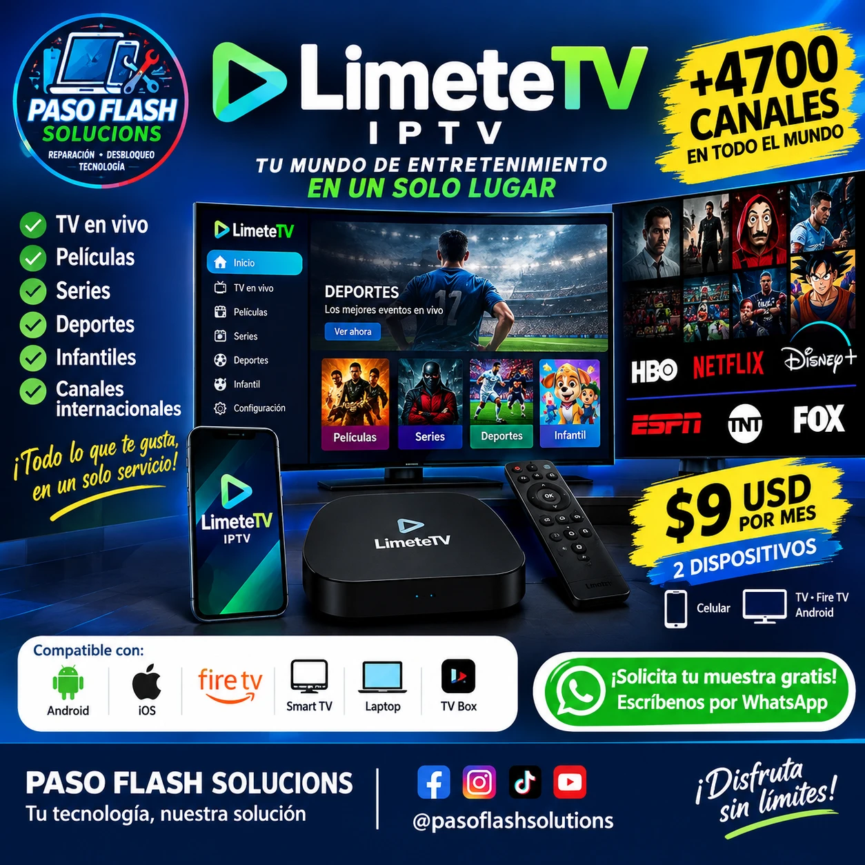 Cable por internet