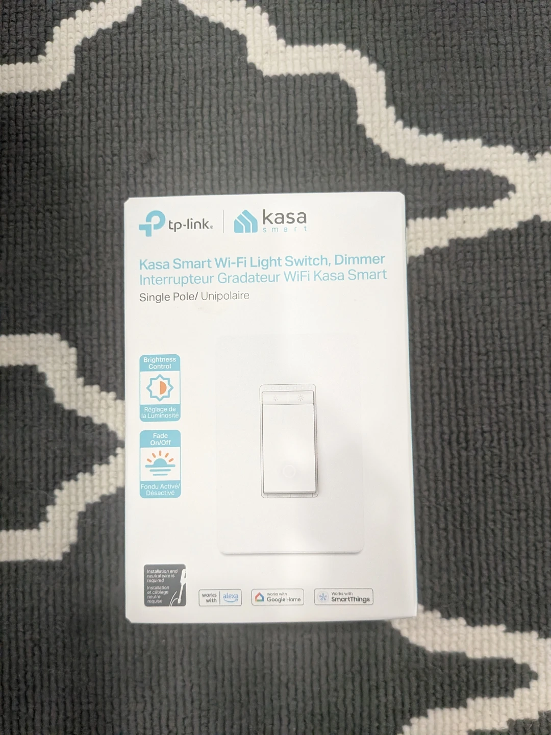 TP-Link Kasa Smart Wi-Fi Light Switch Dimmer