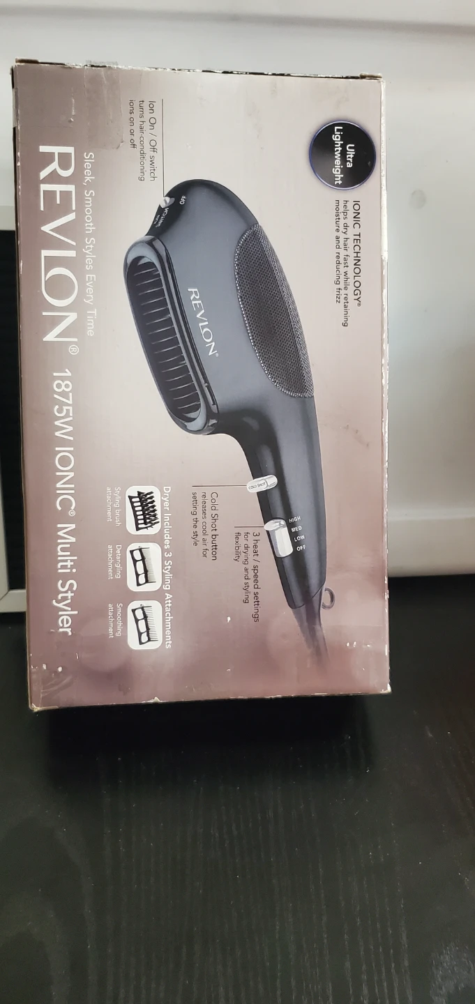 Revlon 1875W Ionic Multi Styler new open box - photo 3