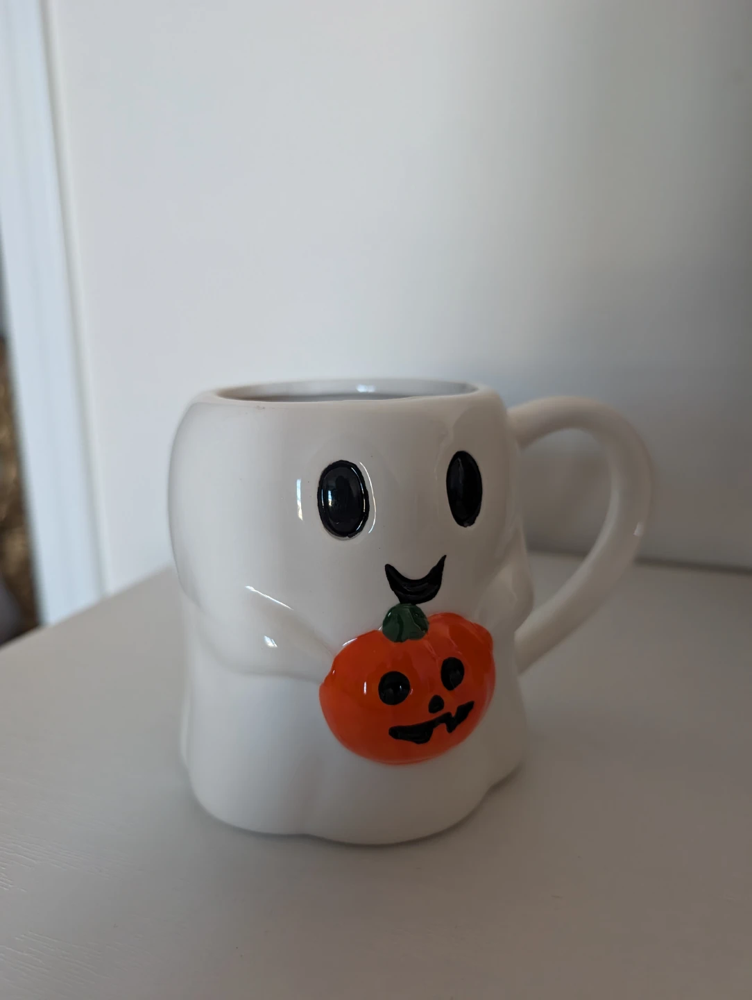 HALLOWEEN GHOST PUMPKIN MUG - photo 2