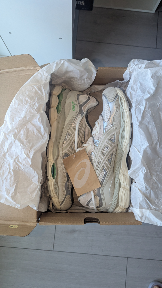 ASICS GEL-NYC Cream/Fossil Shoes - photo 3