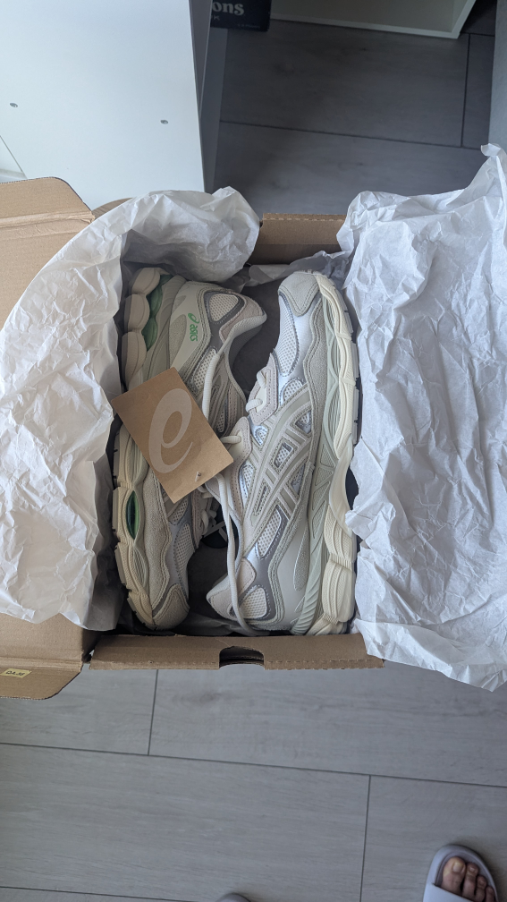 ASICS GEL-NYC Cream/Fossil Shoes - photo 4